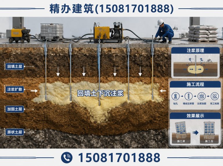 曲周县注浆加固展示图